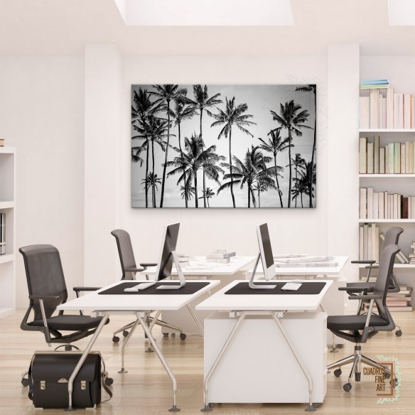 Paraíso de Palmas | Giclée Tropical | Cuadros Fine Art