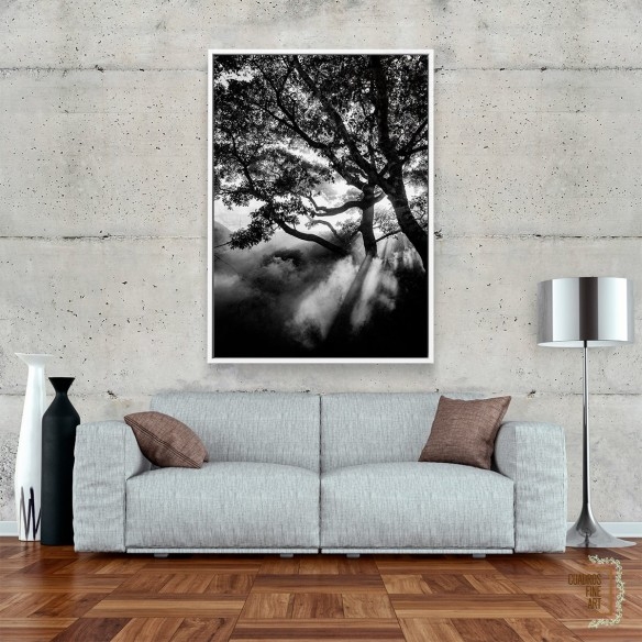 Negro nebuloso | Cuadro Paisaje Fine Art | Cuadros Fine Art